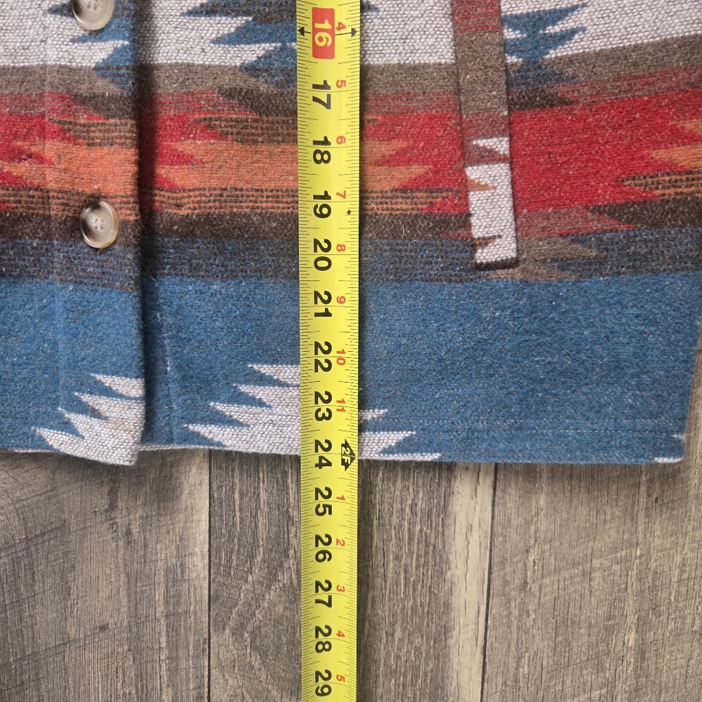 Blue and Multicolor Patterned Jacket - image 5